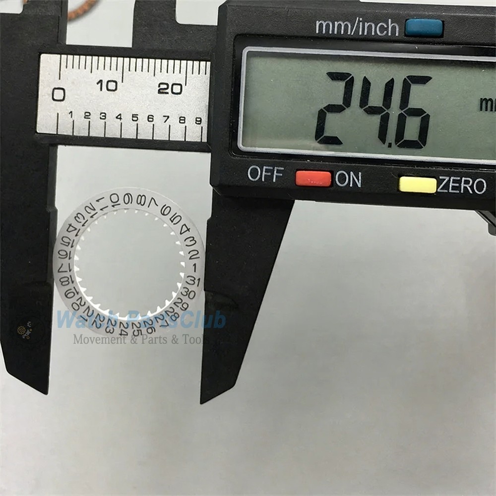 NH35 NH34 Movement Luminous White Date-Wheel 3H Date ModGreen Blue Luminous Disc