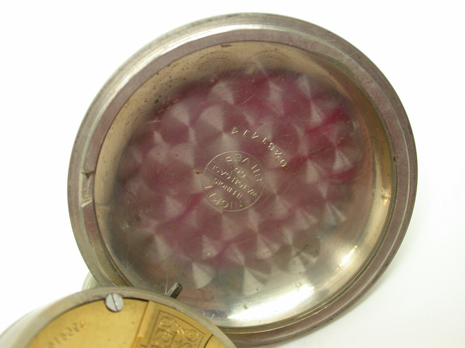 WATCHMAKERS – WATHAM 18 SIZE, MODEL 1908, 15 JEWEL MOVEMENT –VINTAGE–36MF29