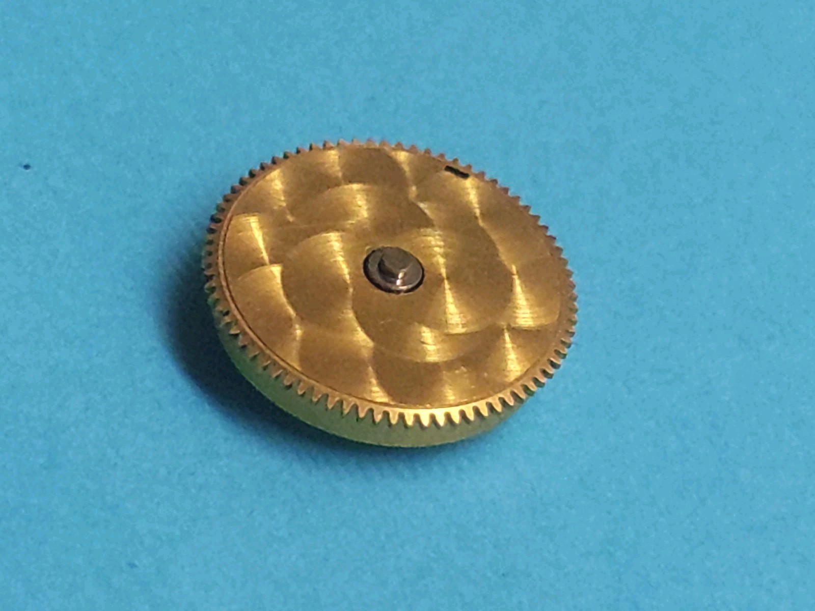 Movado Calibre #431 Winding Barrel & Bridge Complete W/Arbor & Intact MainSpring