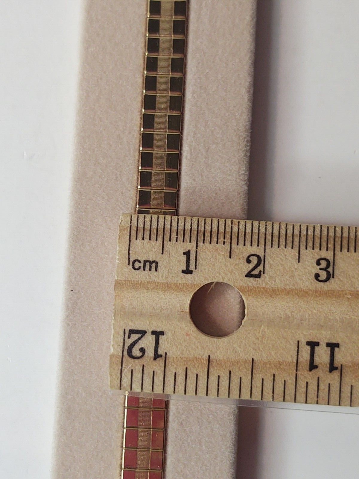 Speidel Twist On Watch Replacement Expansion Band 6 mm Lug Wide 86R Gold tone