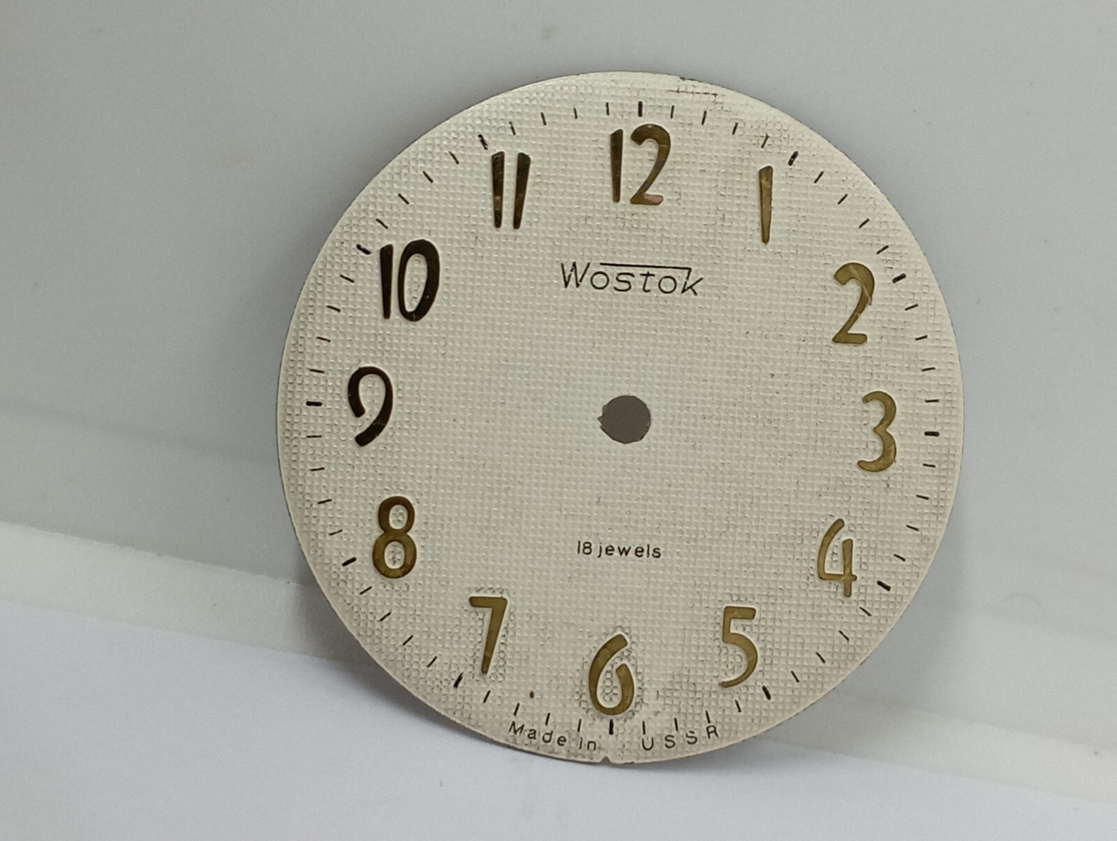 Vintage New NOS DIAL FOR Vostok 2pcs. Wostok Восток Watch 18 Jewels Cal. 2209