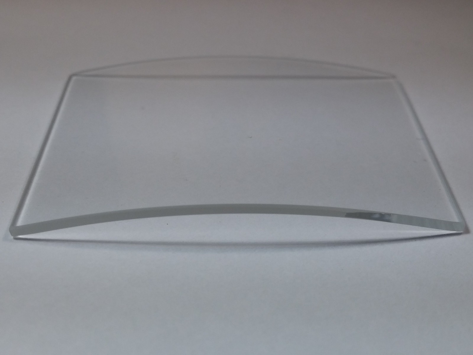 Unbranded Gruen CMX crystal 30 x 40 x 1mm thick, XR70 double curve