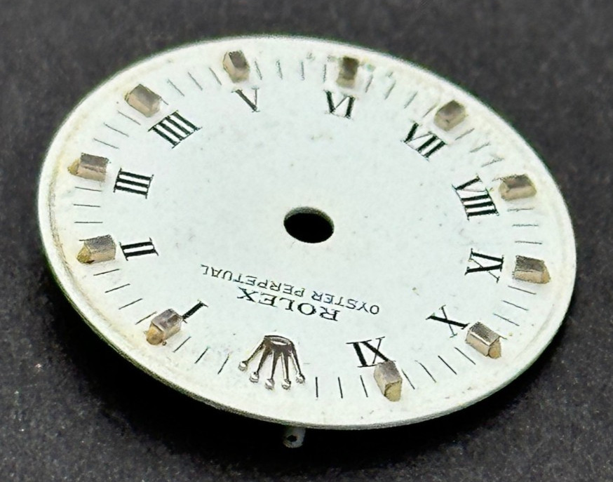 Vintage Rolex Ladies Oyster Perpetual Watch Dial For 24mm No Date