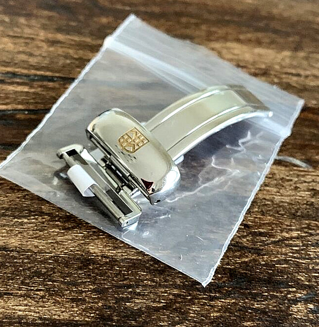 Frederique Constant Watch 16 mm Folding Clasp Buckle 2-Tone Polished S/Steel OEM