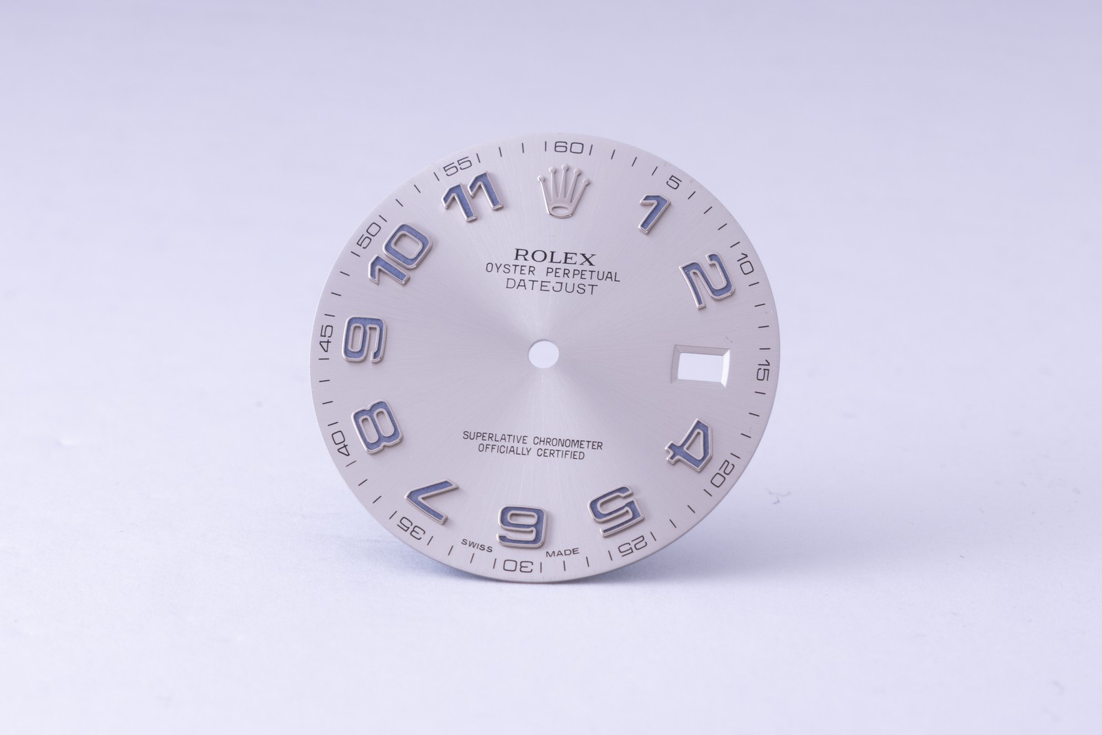 Rolex Datejust Silver Blue Arabic Datejust II dial 116334 FCD30146