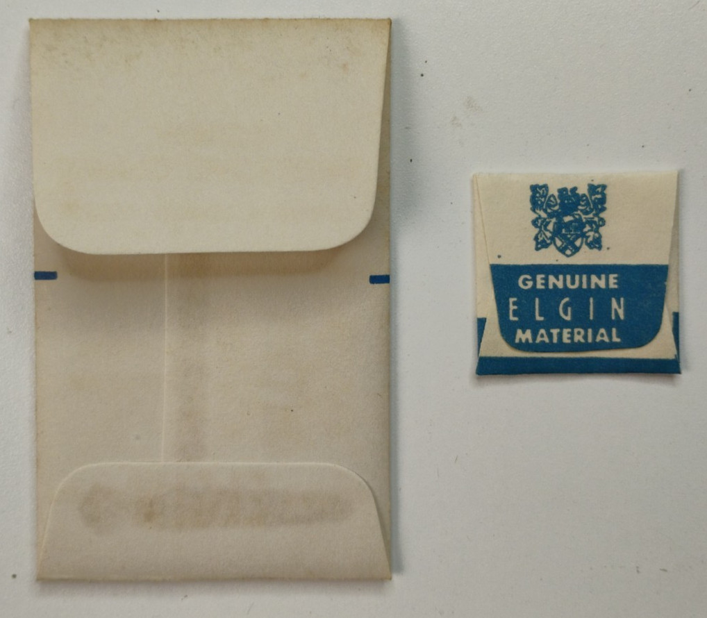 ELGIN 700 3-Screw, Endstone Clamp Lower Balance Genuine OEM Watch Parts