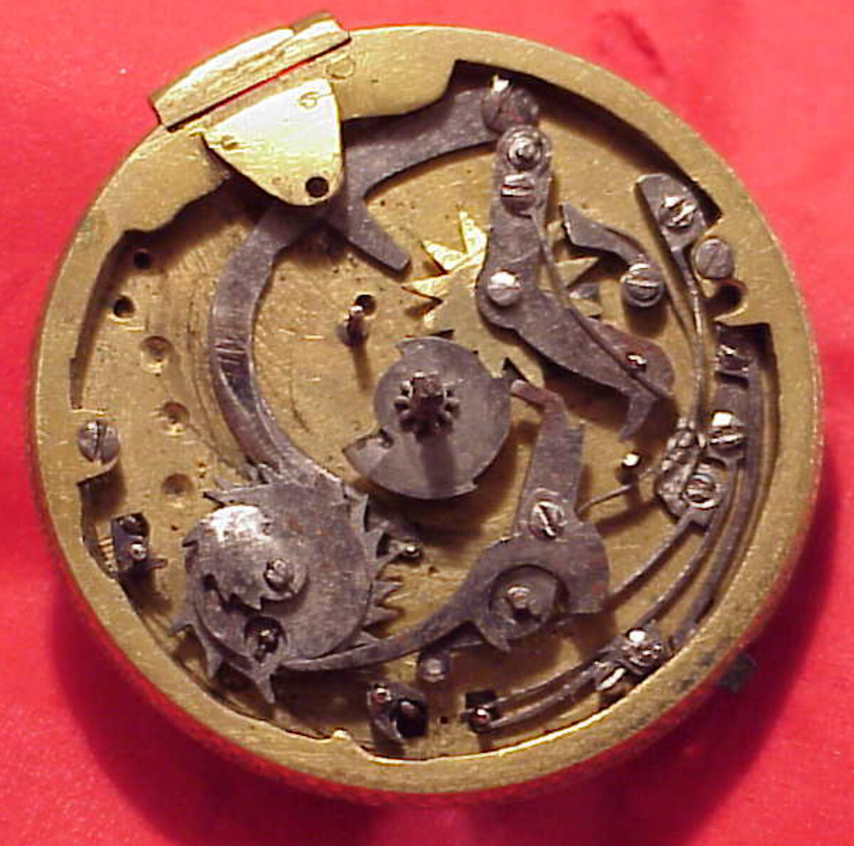 VERGE FUSEE 44MM JON ENBERGER 1792 LAUFEN GERMANY REPEATER POCKET WATCH MOVEMENT