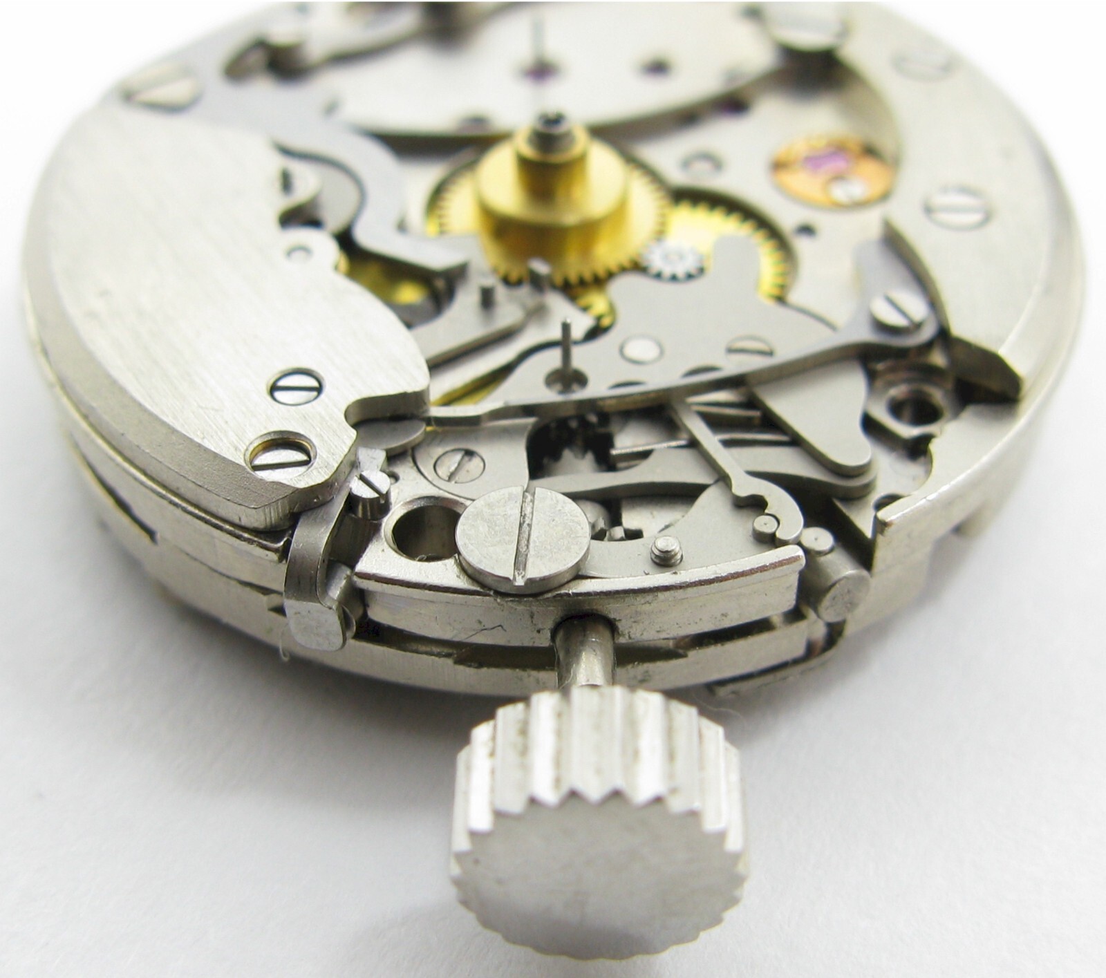 Tissot Lemania 1281 chronograph 3 registers 17 j. Watch Movement for project …