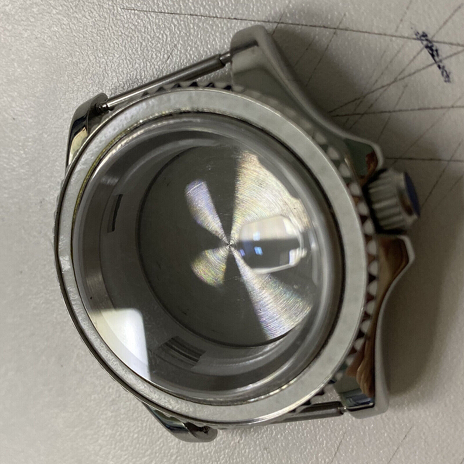 For Miyota 8215 8200 821A Mingzhu 2813 Watch 40MM Stainless Steel Watch Case VER