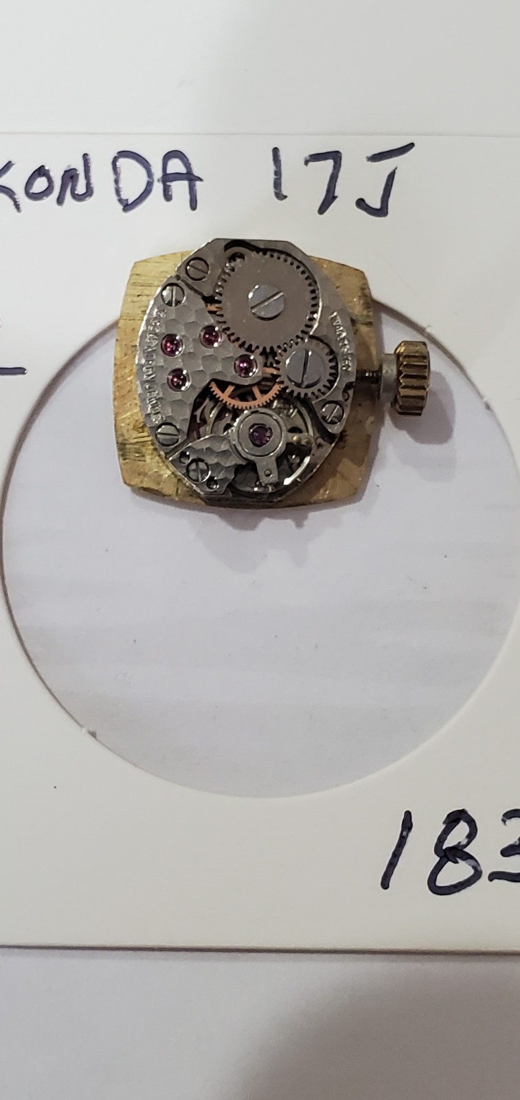 WOMENS SEKONDA 17J WRIST WATCH MOVEMENT #1836