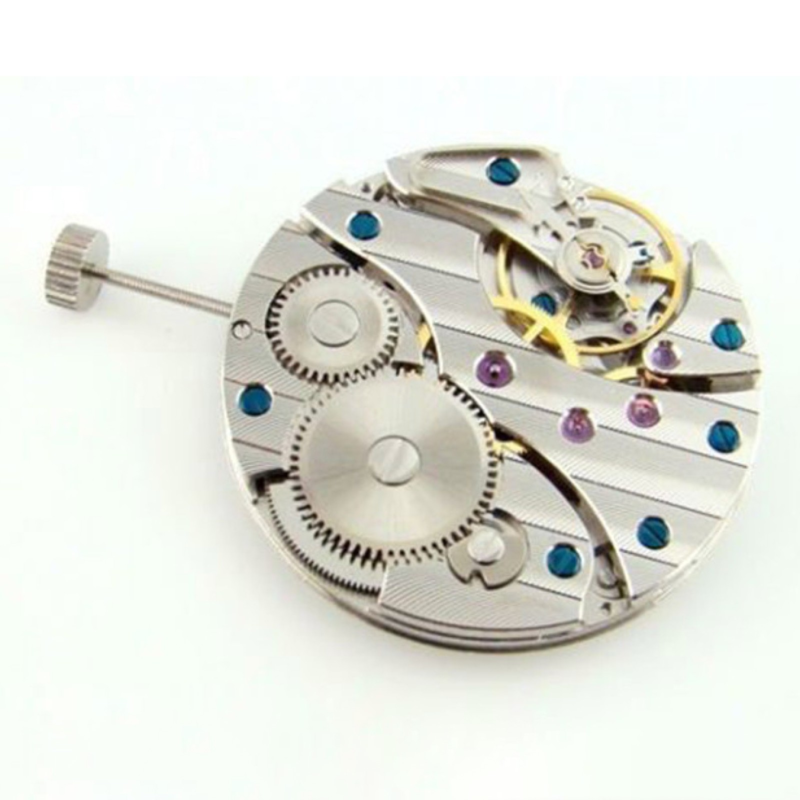 Mechanical For Seagull 17 Jewels 6497 Swan Neck Hand Winding Watch Movement