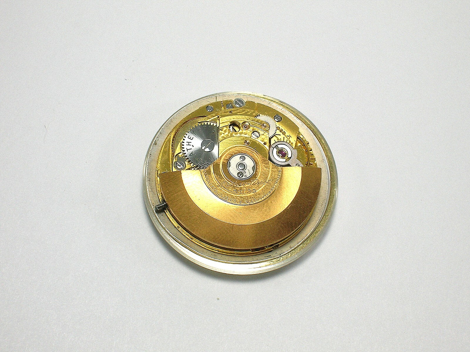 MATHEY TISSOT VINTAGE AUTOMATIC WATCH MOVEMENT WITH DATE – NICE CONDITION
