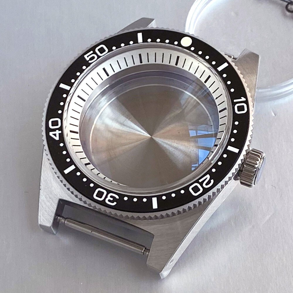 New 41mm 62MAS Mod Sapphire Glass 30ATM Dving Watch Case For NH35 NH36 NH38