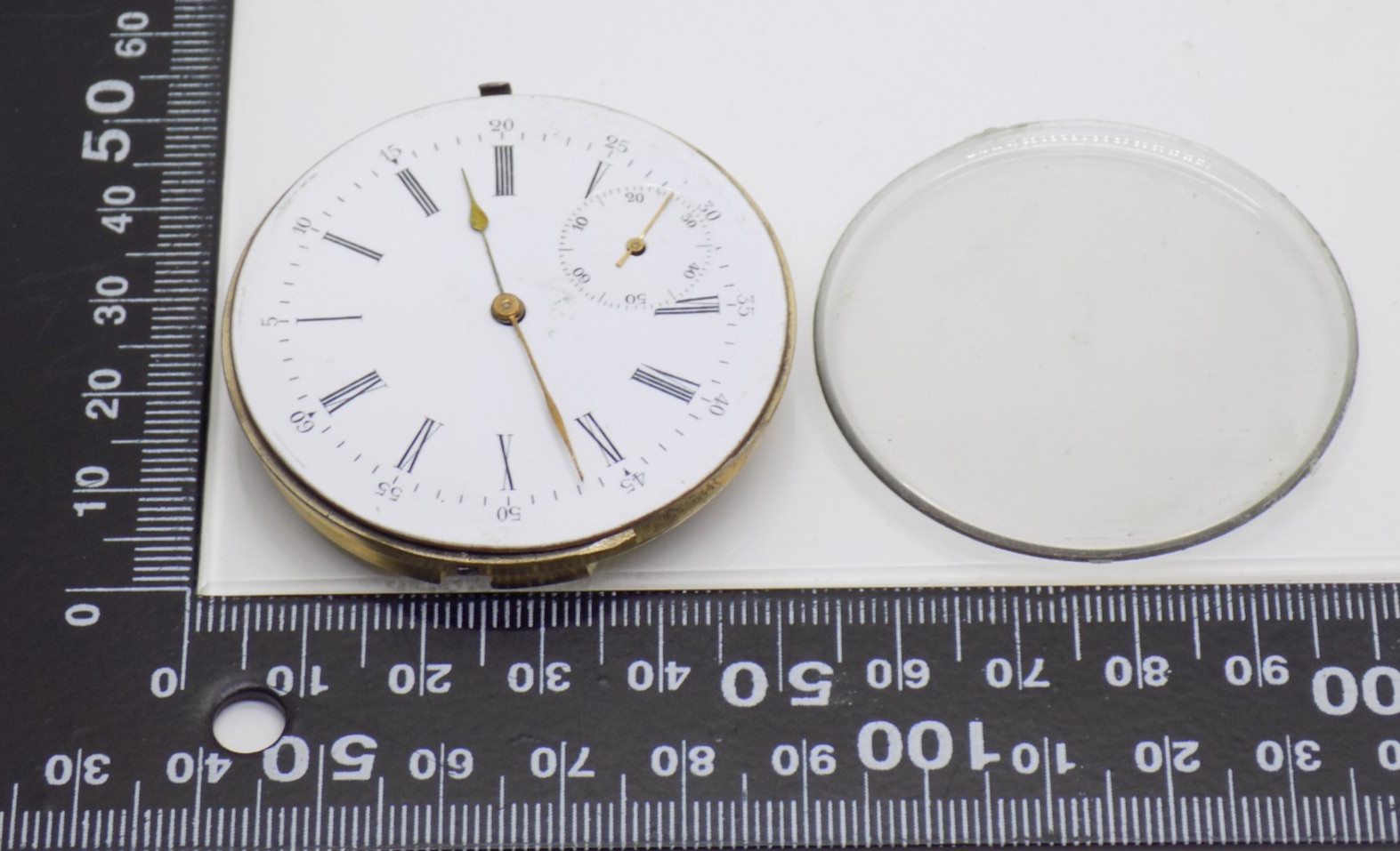 IWC 1888 International Watch Co. Schaffhausen 15J Pocket Watch Movement Parts