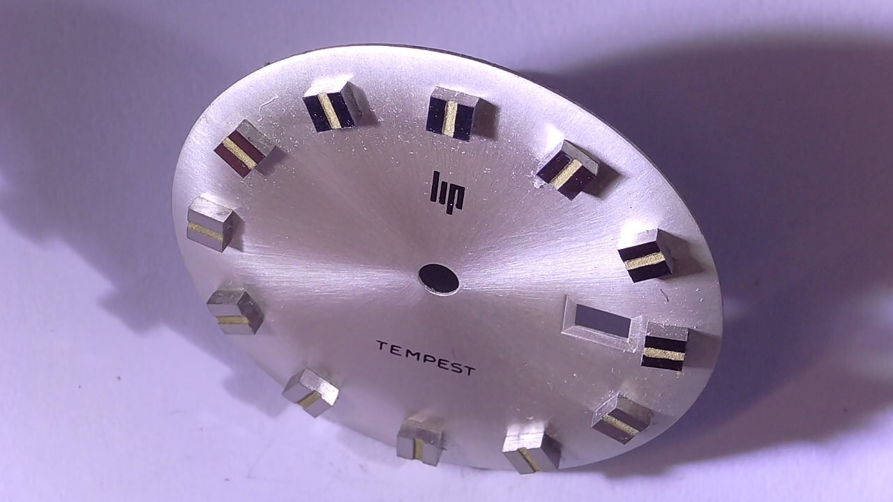 For Lip Watch Dial 27.50 Mm An Old Lip Stock Dial From 1975