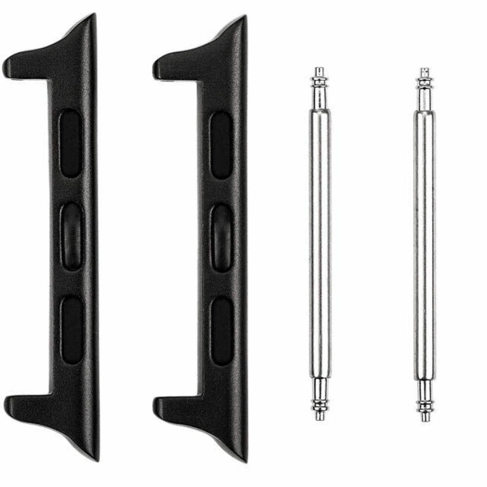 42 mm Black Smart Watch Spring Bar Adapter for Use with Apple Watch®