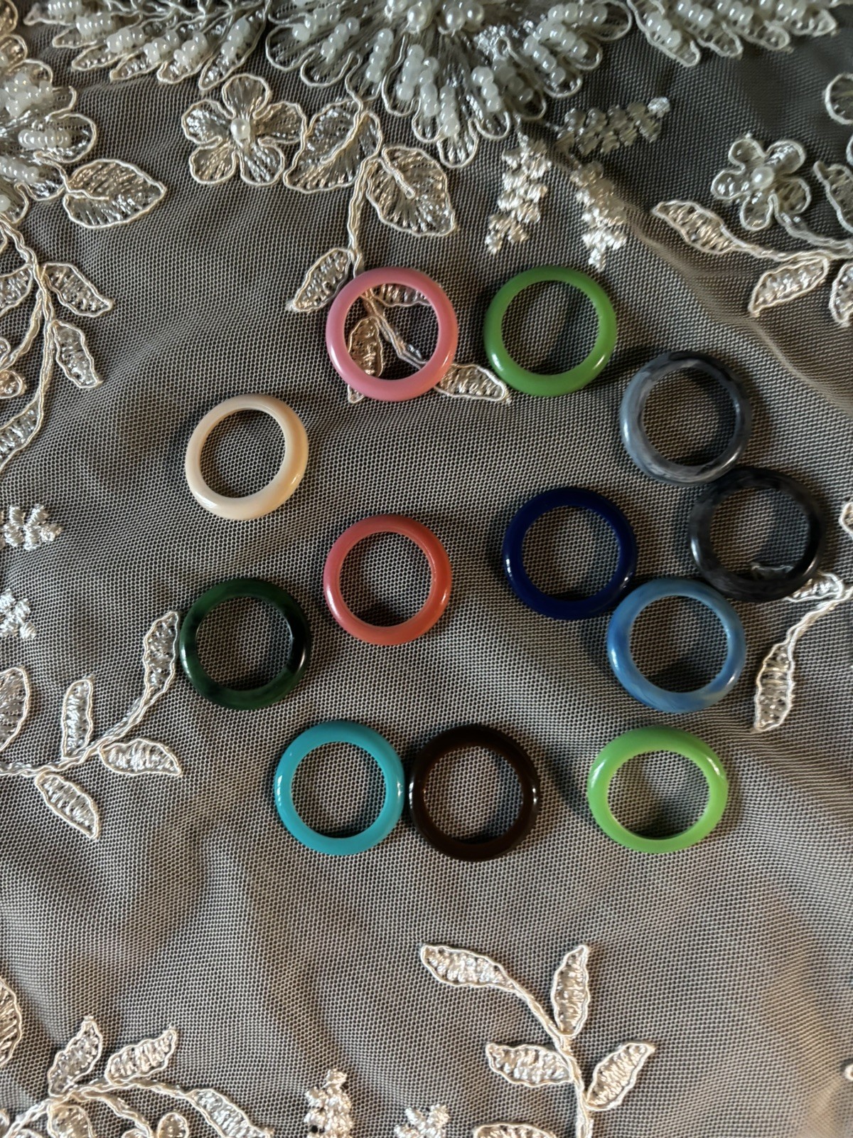 Vintage Bezels for Gucci Watch 1100L 11/12.2- Discounted Lot -12 Colors