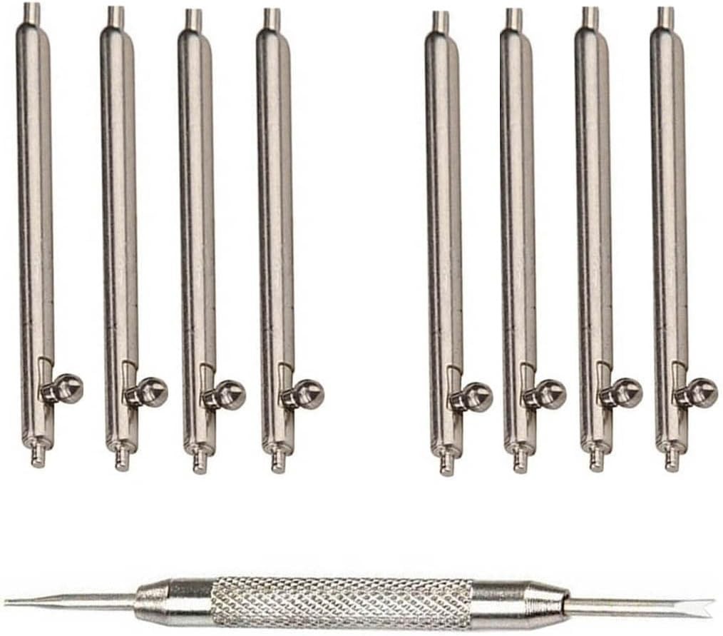 20mm Quick Release Spring Bars for Samsung Galaxy Watch – 8 Stainless Steel Pins