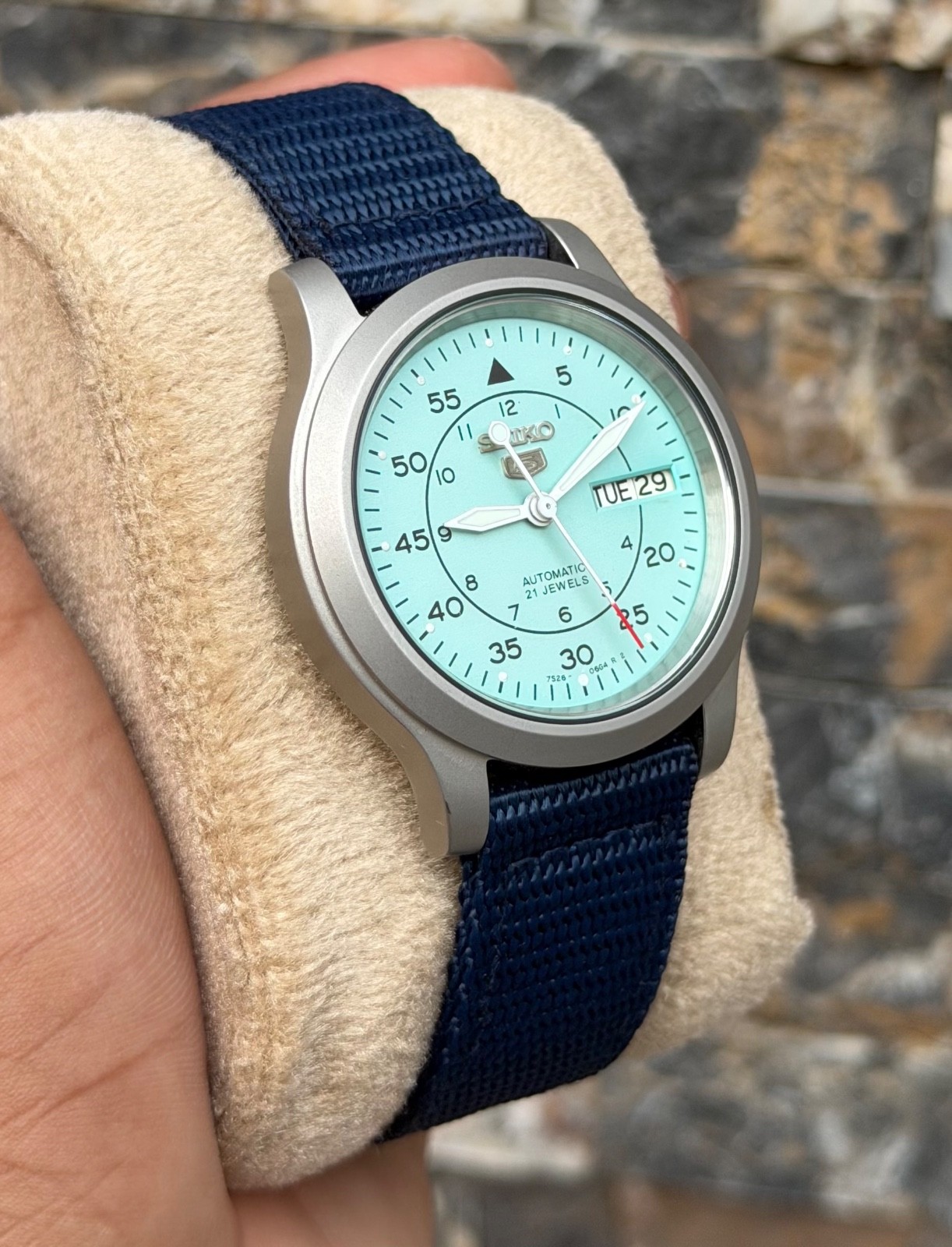 Seiko 5 Military Dial Watch 7s26 Movement Atomatic