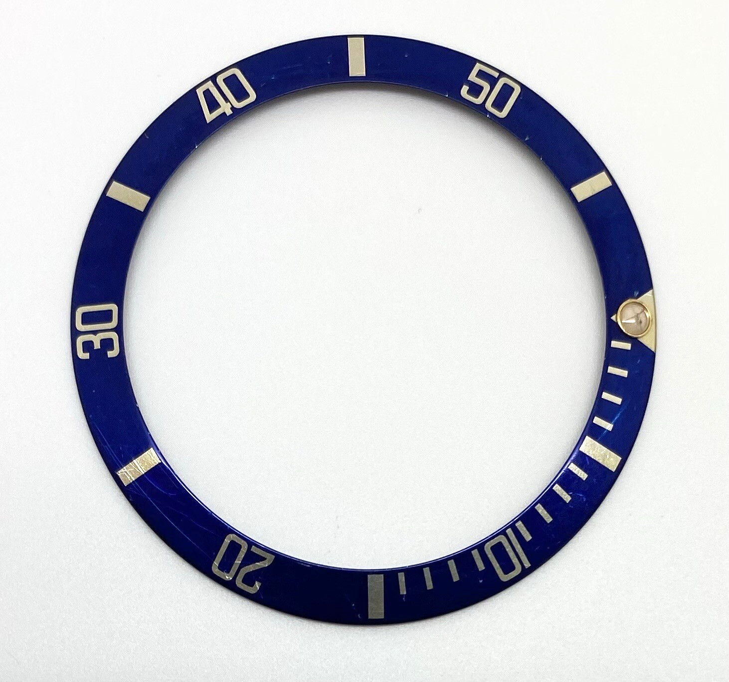 Authentic Rolex Submariner Date 16613 16803 16808 16818 Blue Watch Bezel Insert