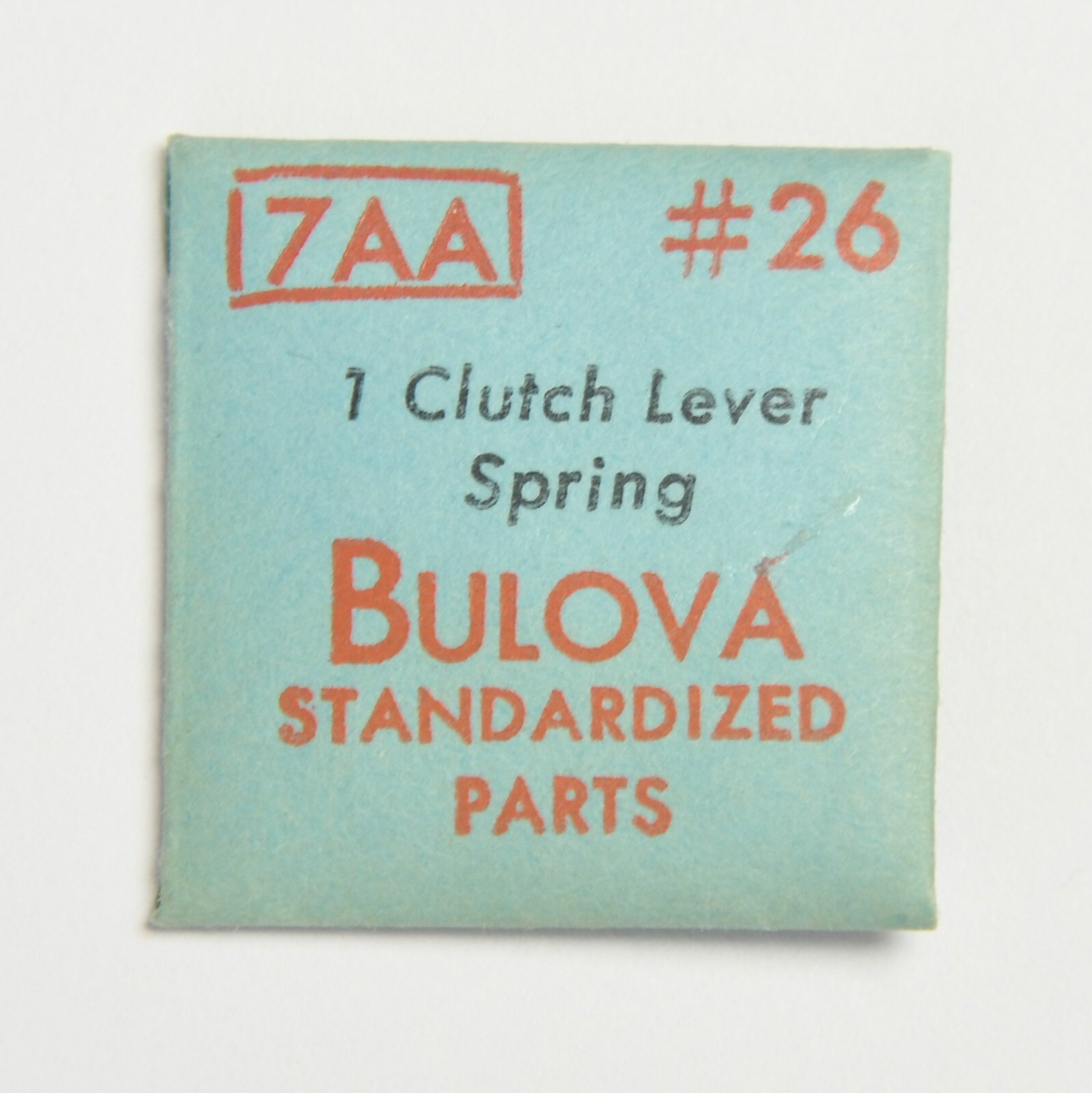 Bulova Cal 7AA Part #26 Spring for Clutch Lever NOS Watch Part