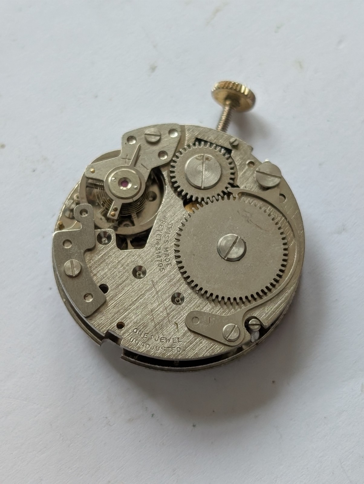 Vintage Baumgartner/BFG 875 Mechanical Watch Movement (Spares/Repairs)