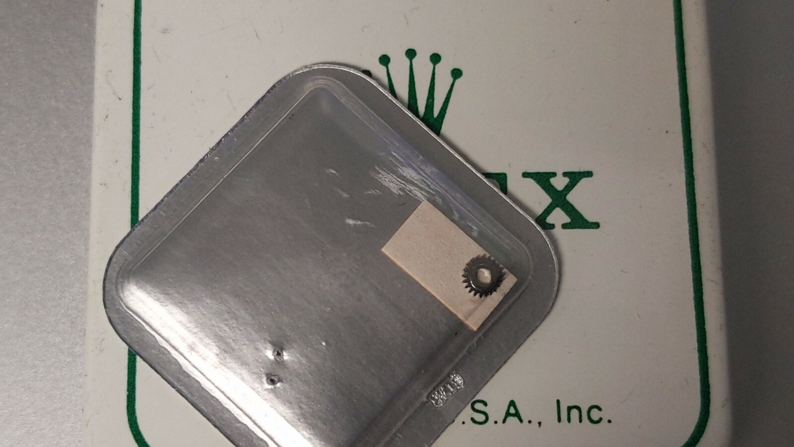 NEW SEALED Rolex 3135 550 Pinion for Oscillating Weight 3130 550 – watch repair