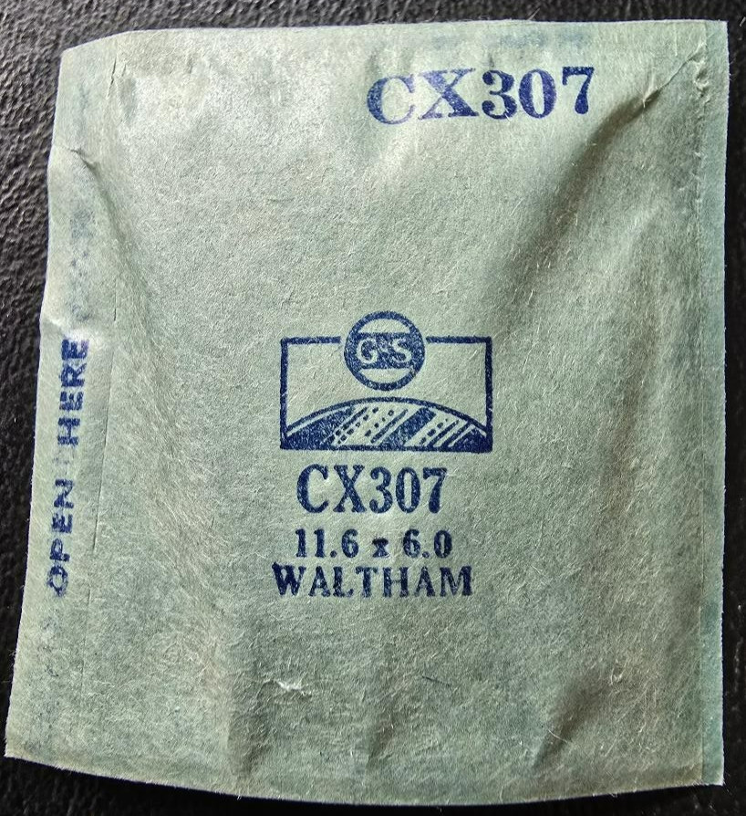 Germanow-Simon Watch Crystal CX307 Waltham