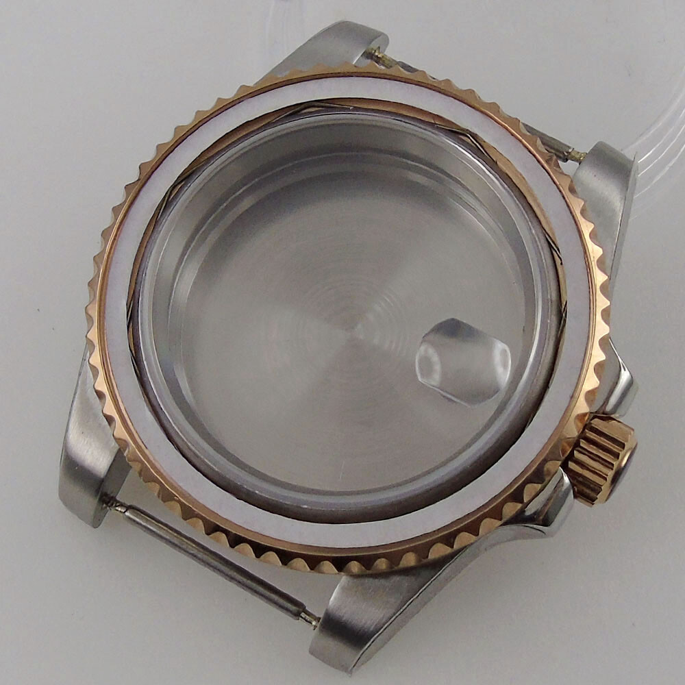 For NH35 NH36 MIYOTA 8215 ETA 2836 DG 40mm 316L Stainless Steel Watch Case Parts