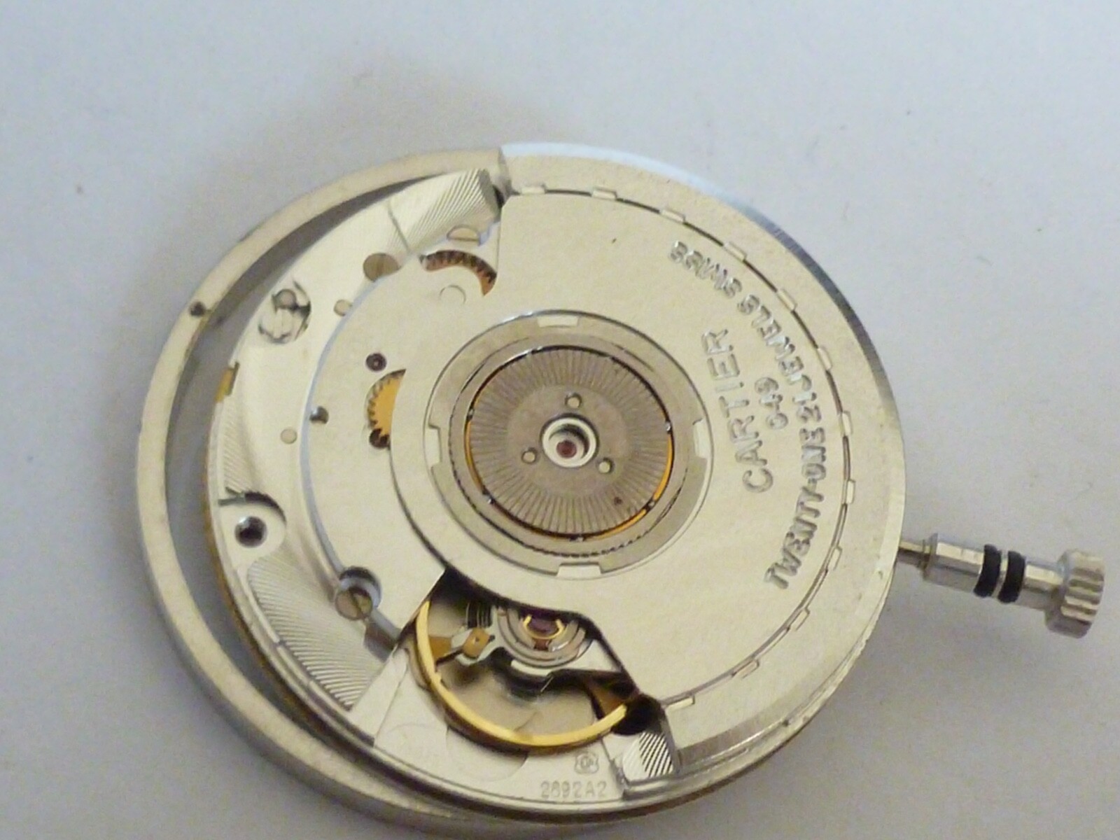 MOVEMENT AND Diamond DIAL CARTIER PASHA Cal. 049 ETA 2892-2 AUTOMATIC 21 jewels