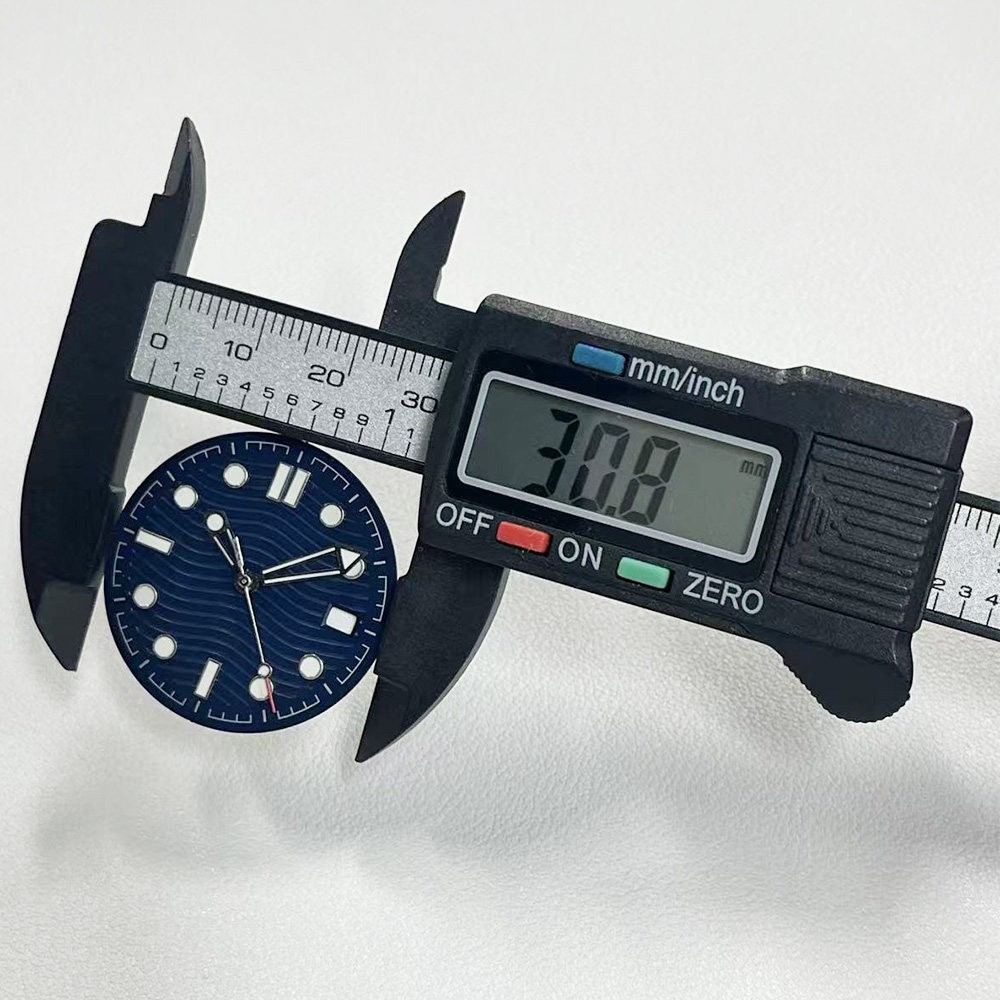 42mm Sea 300 Stainless Watch Case Mineral For NH35/36 8215 Movement 30.8mm Dial