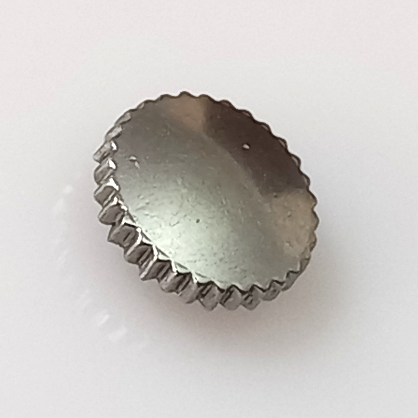 6mm Stainless steel Crown For Vintage 1940-70s Swiss Watches Stem 1.0 mm Tap 9