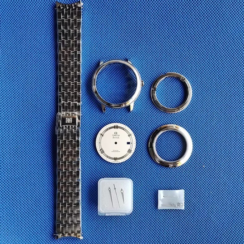 For DIY39.5mm Watch Steel Case kit For 2824 2130 pt5000 2500 Movement