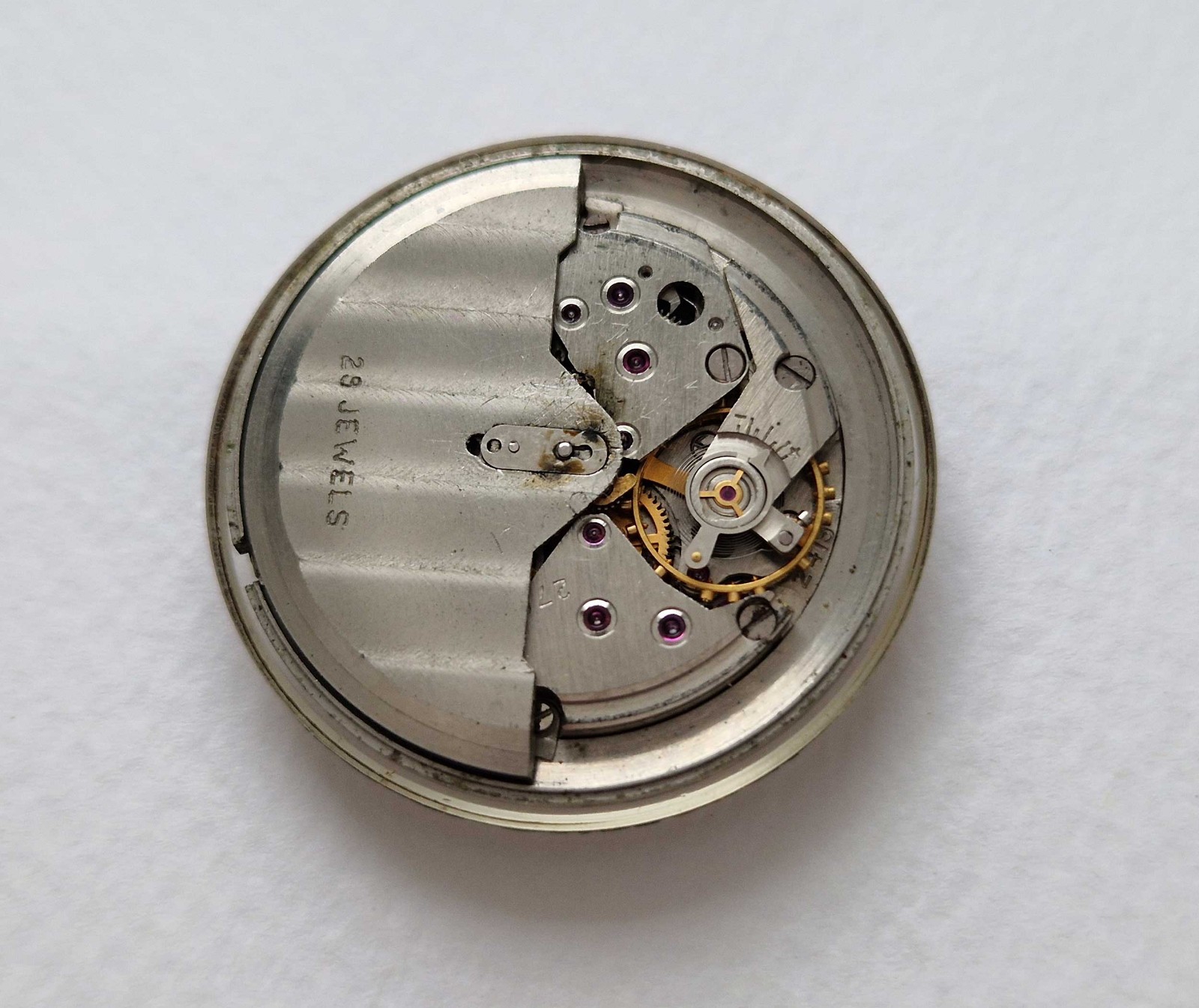 Poljot De Lux Avtomatic 29 Jewels Wrist Watch Movement Cal 2415 PARTS REPAIR