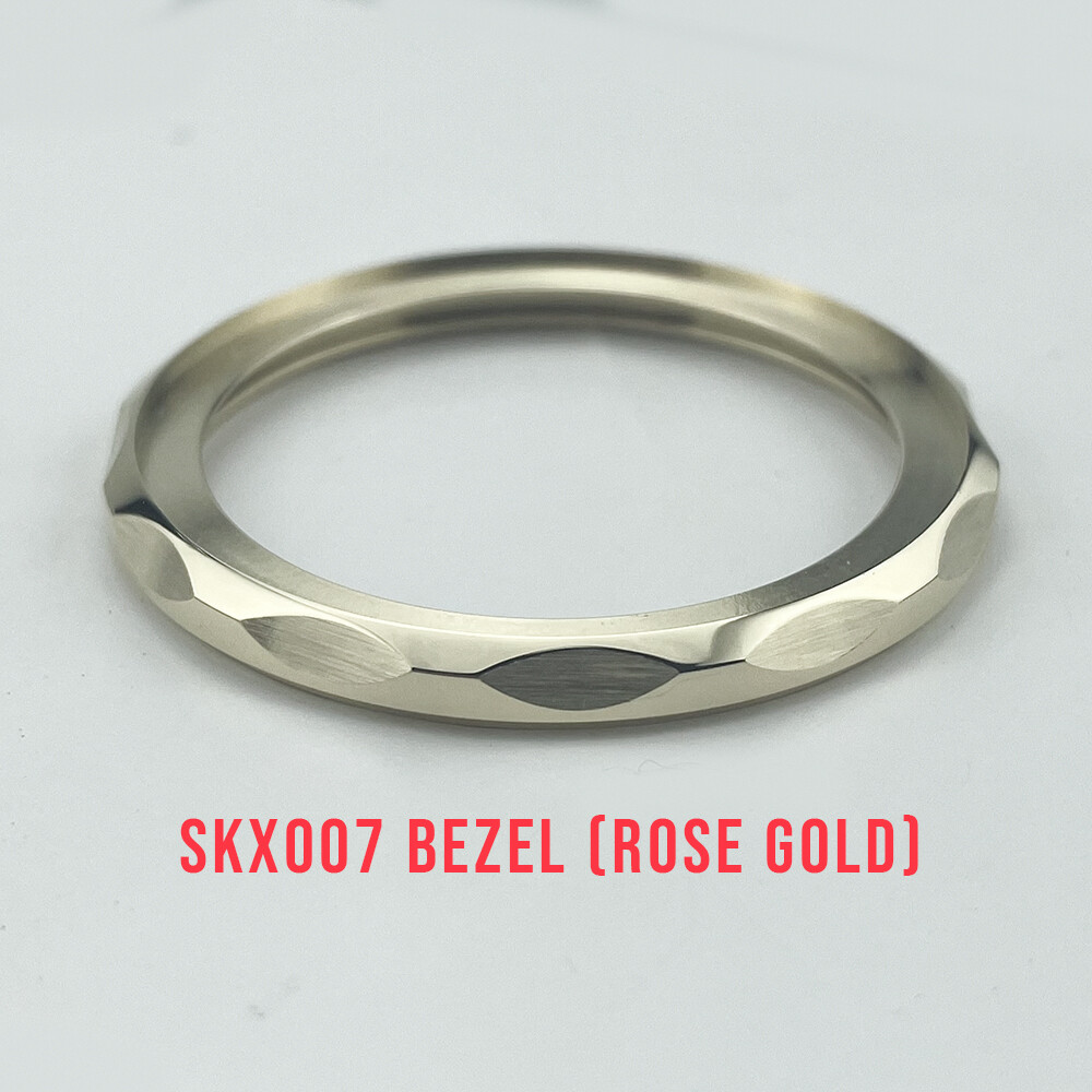 SKX007 SKX009 Bezels SRPD Seamaster SM300 Style Bezel 316L Stainless Steel Gold