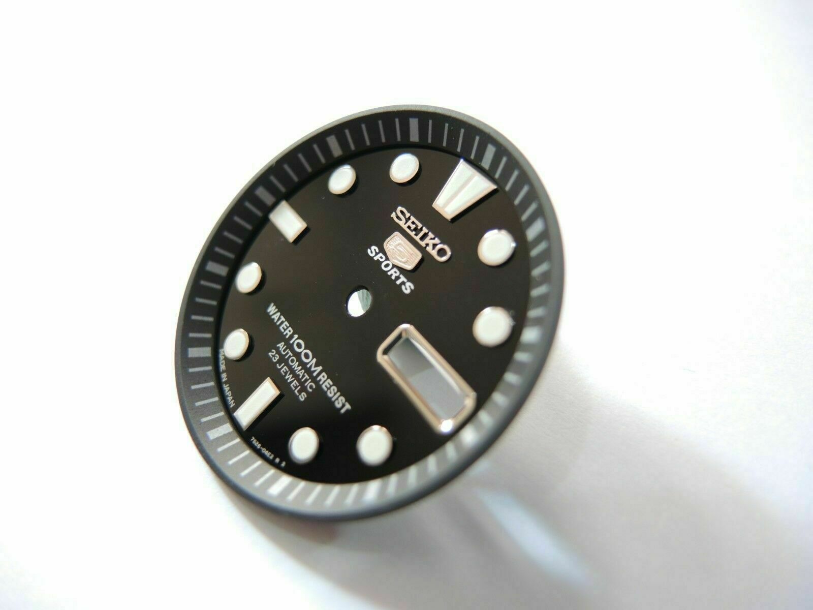 NEW BLACK GLOSSY DIAL & M.T. LARGE DIVERS SNZF17 SEA URCHIN 7S36-03C0 MENS WATCH