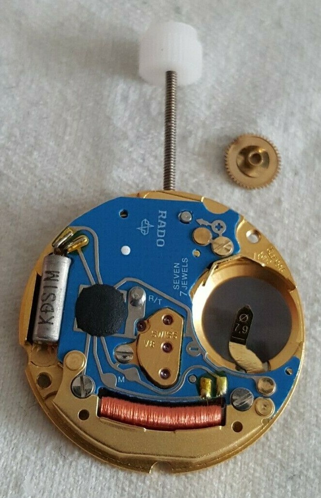 RADO Movement (ETA Caliber 956.412) Hour Wheel Height 1.06mm