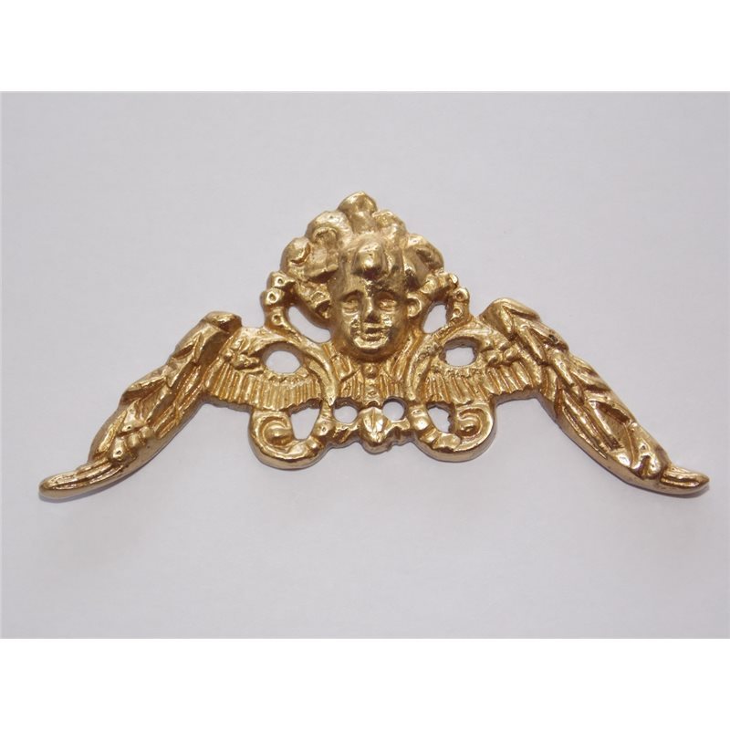 Frieze Corner Ornament Pendulums 50x75mm Brass Clock Corner Decoration Brass