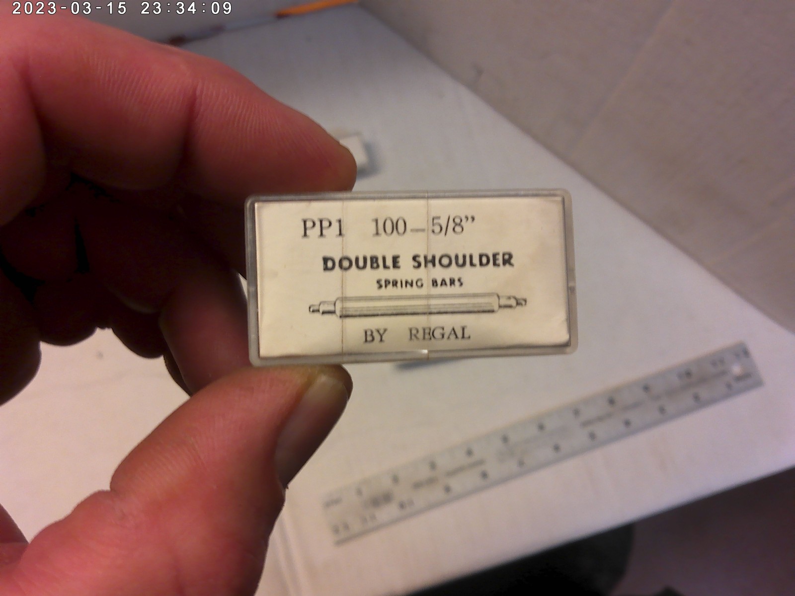 5/8″ double shoulder spring bars for watches(100 pack) REGAL NOS 1980’s