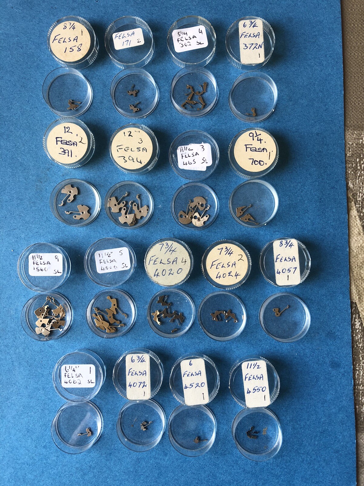 FE, FEF, Felsa & FHF Setting lever springs See photos for details