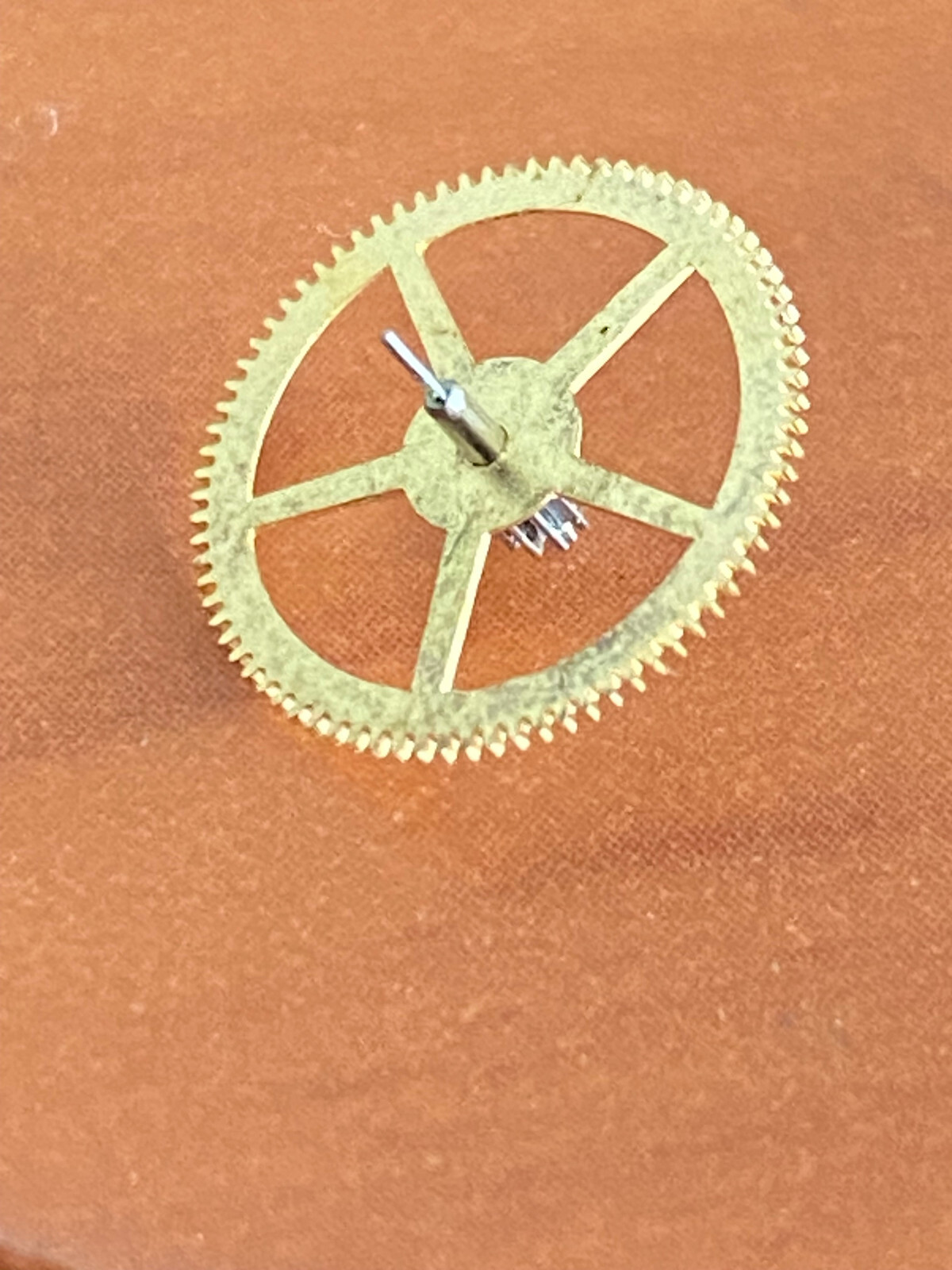VINTAGE FOURTH WHEEL FOR 16 SIZE HAMILTON 992 POCKET WATCH MOVEMENT