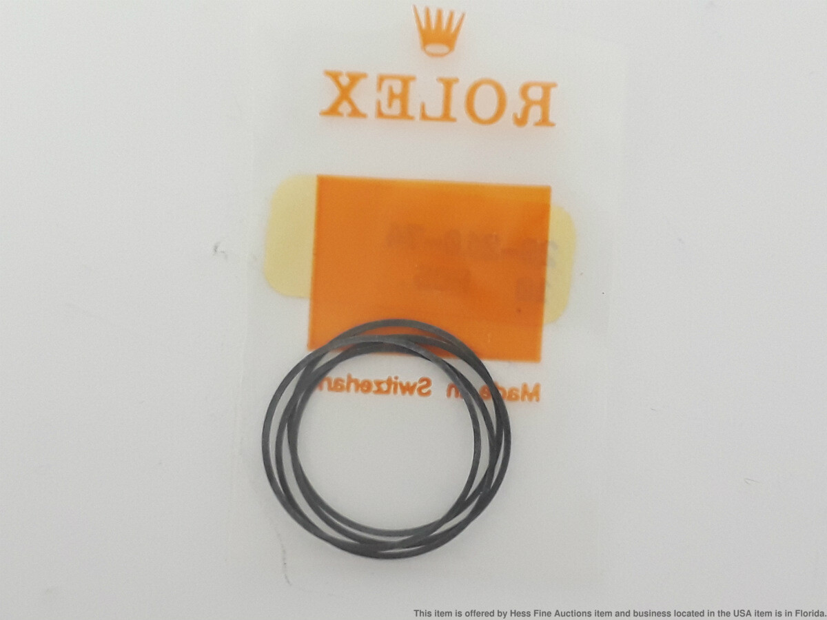 Rolex 29-210-74 3 Pack of Gaskets for 69180, 7630 NEW Sealed Authentic