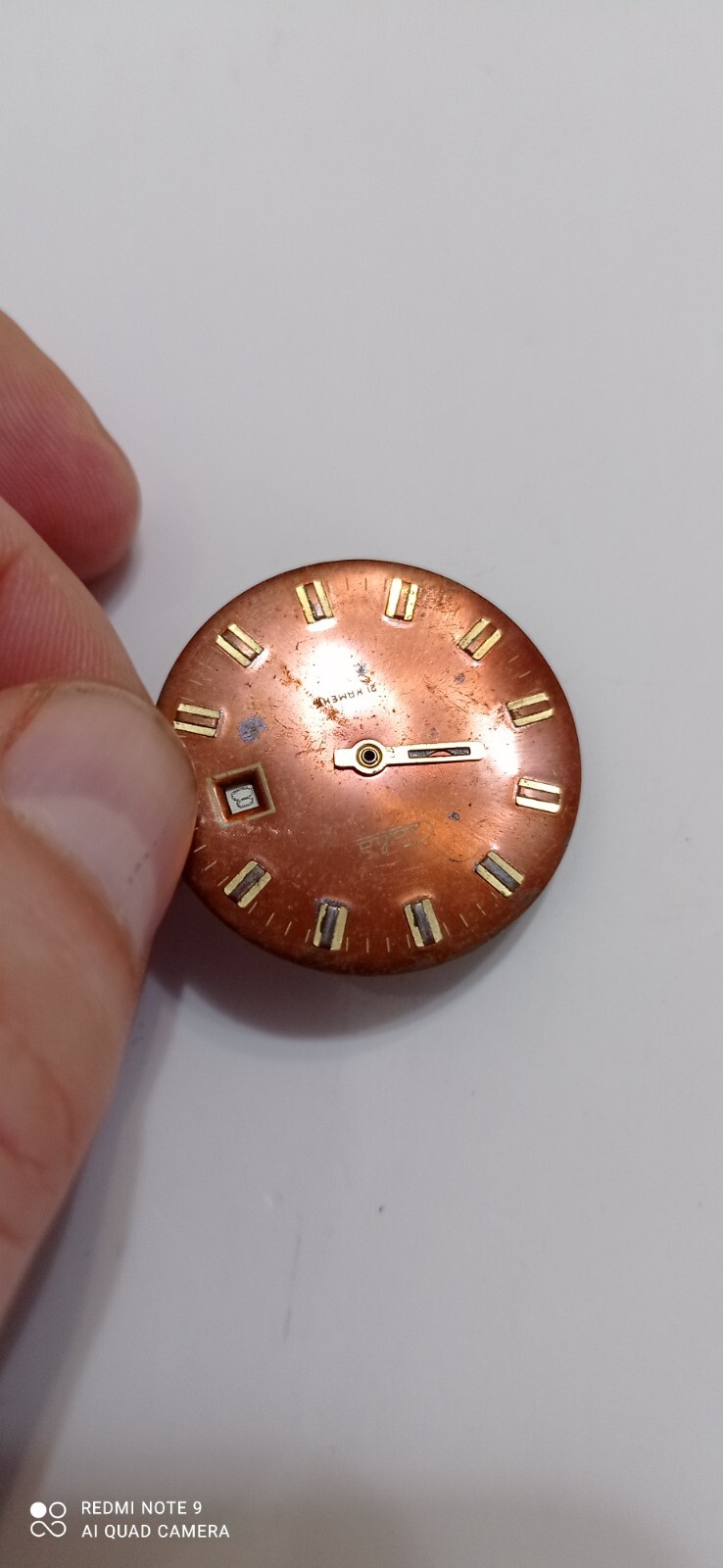 Vintage USSR Slava Mechanical Movement 2414 cal. For Parts. 3 pst. For Parts