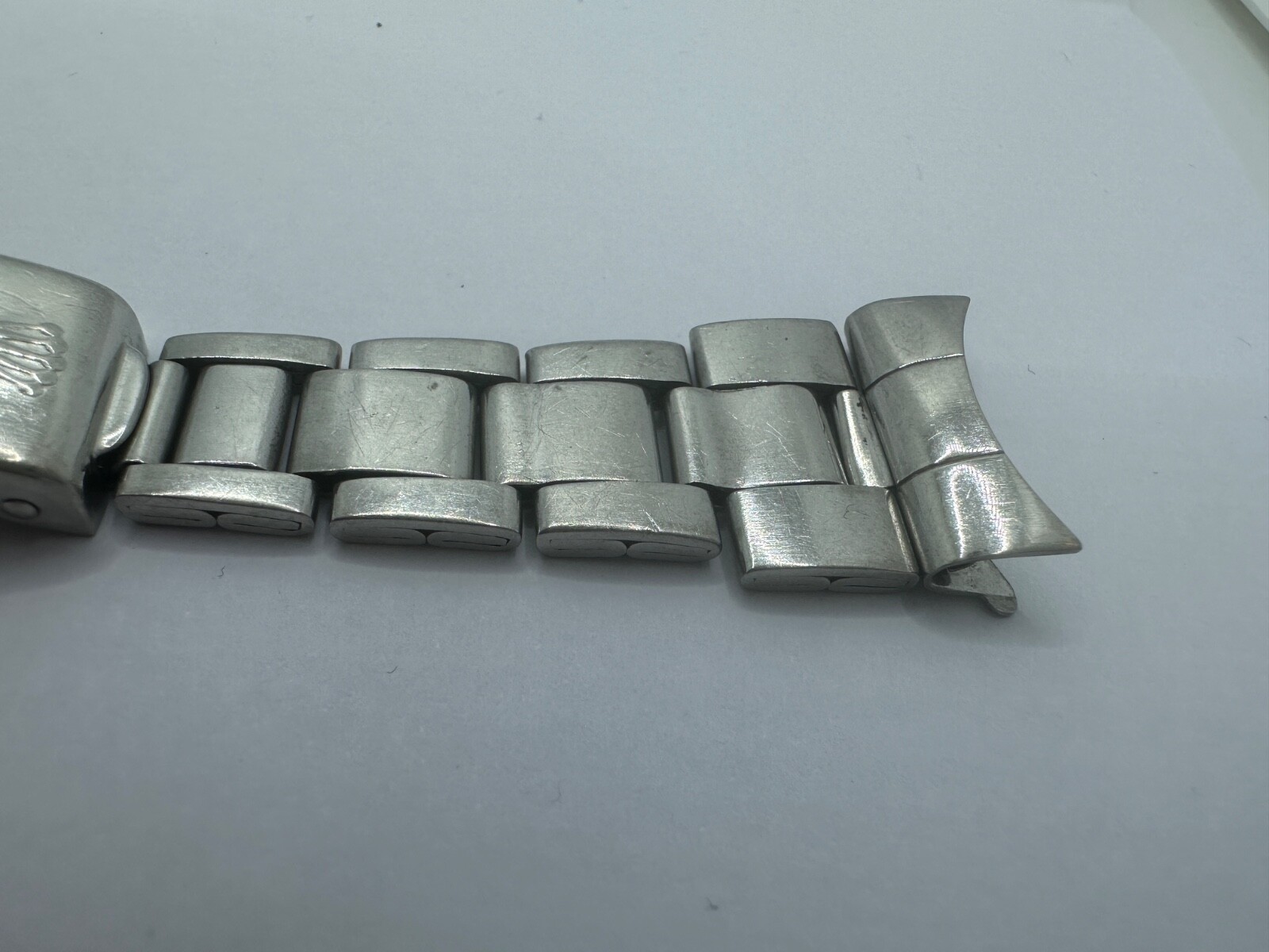 ORIGINAL Rolex 7835 Steel Band Bracelet 19MM 357 Endlinks good length
