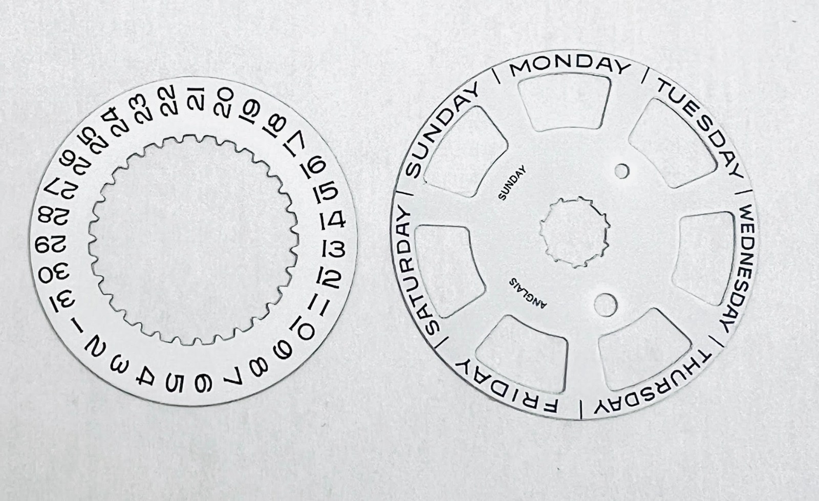 Day/Date Disc fits Rolex 128235 128238 228239 228348 228235 228206 Caliber 3255