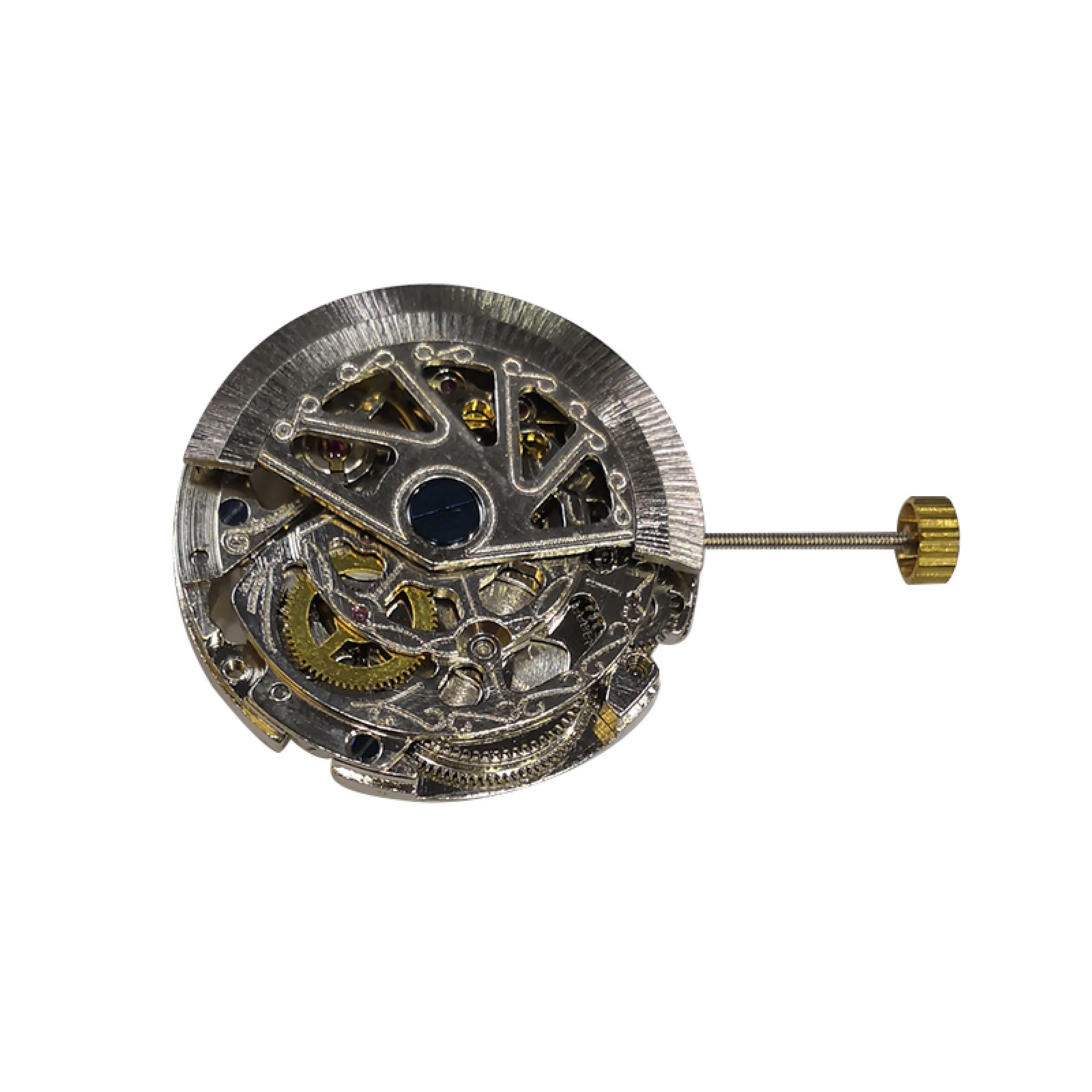 3-Hand Skeleton Automatic Mechanical Winding Watch Movement For Miyota 8205