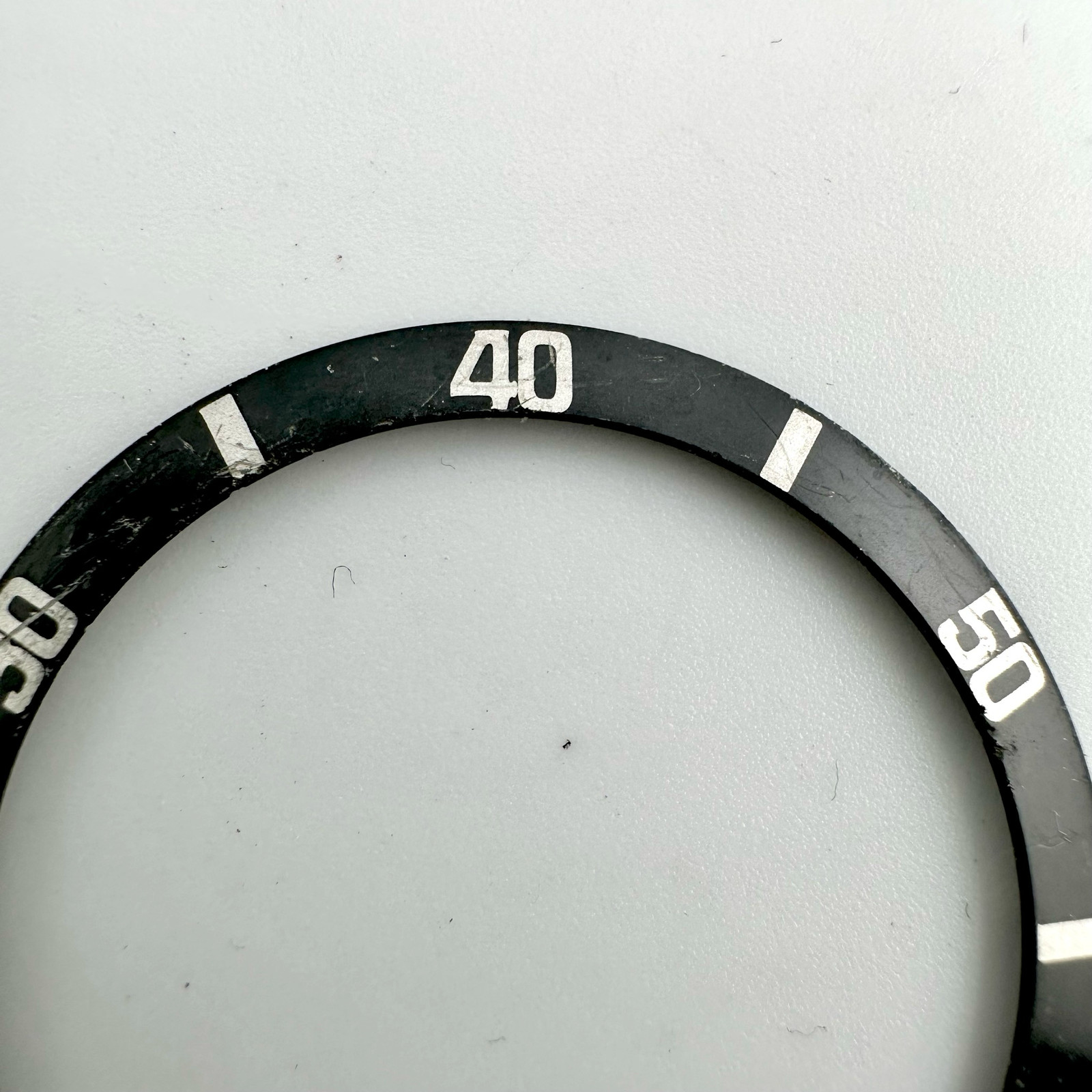 “Kissing 40” Auth. Rolex MK1 Fat Font Submariner 5512 5513 Bezel Insert