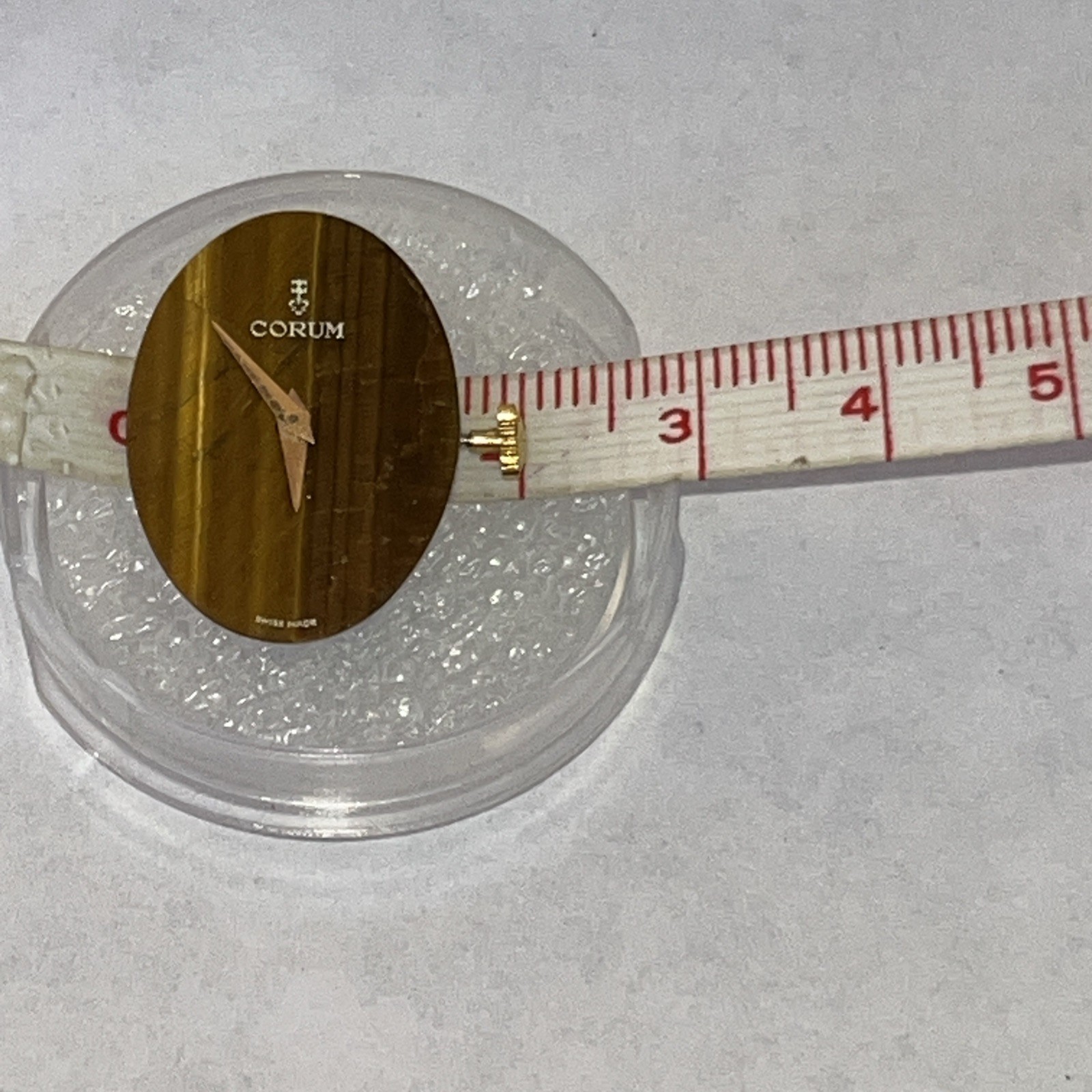 VTG CORUM Lady’s Tigers Eye Dial CORUM Movements 85622 for Parts Repair