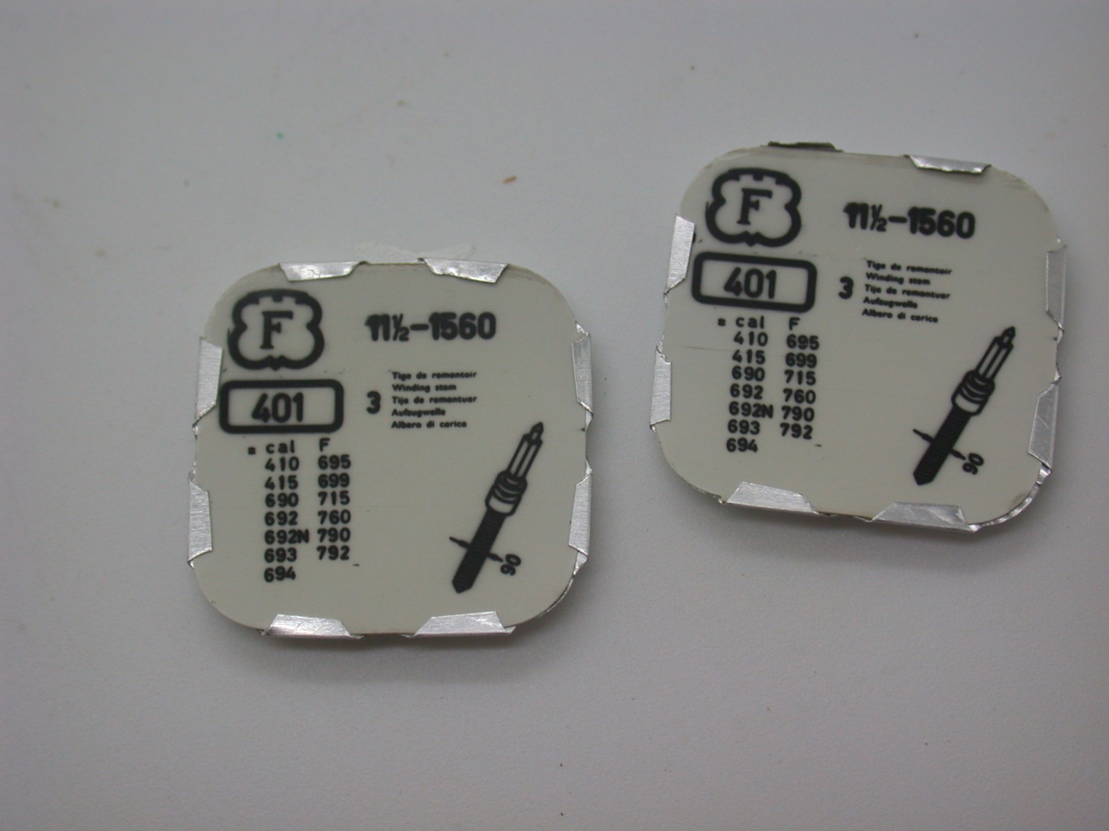 F Winding Stem Part #401 Calibre 21N – 4062 Genuine Watch Repairs Part Stems