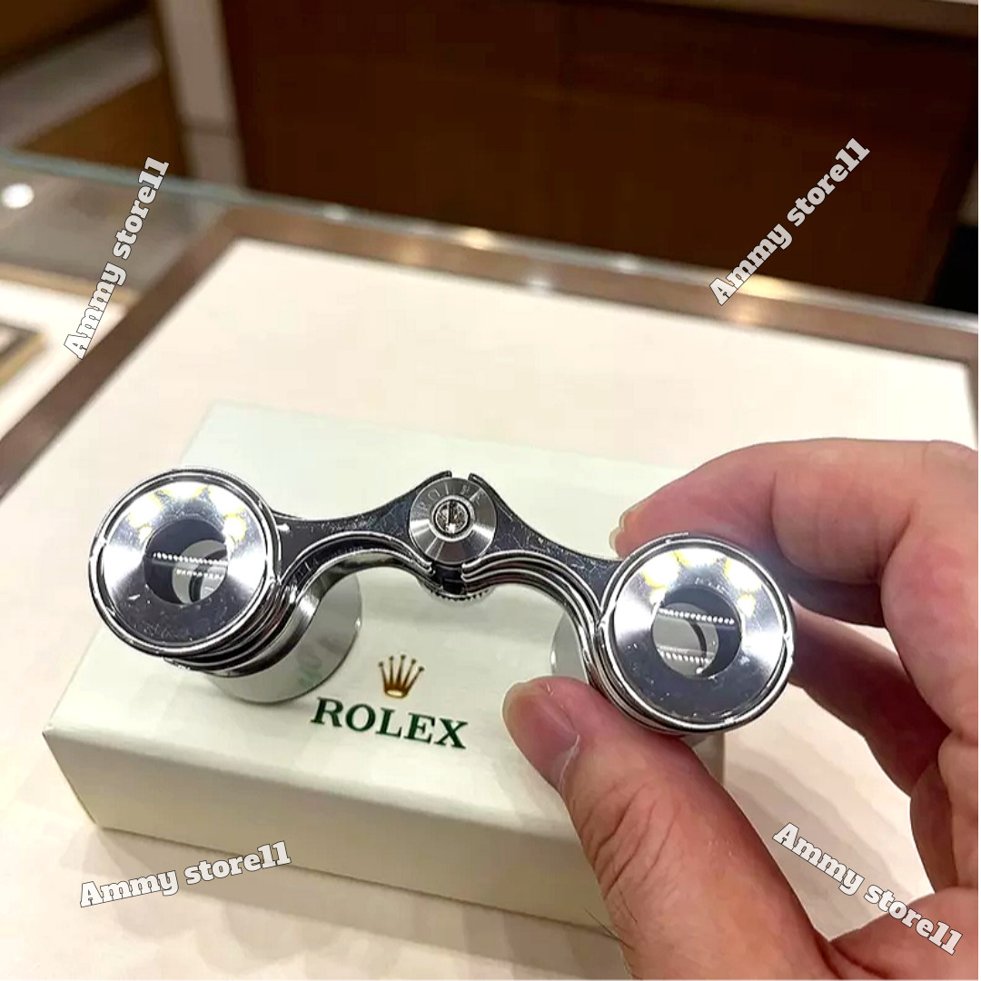 Rolex Silver Opera Binoculars Collector Display VIP Gift Piece